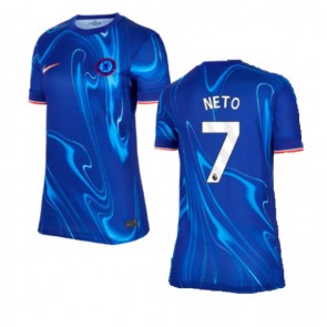 Chelsea Pedro Neto #7 Domaci Dres za Ženska 2024-25 Kratak Rukavima